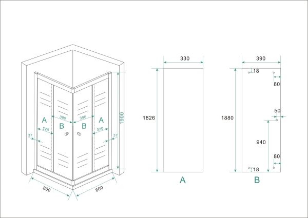 gemakkelijk te plaatsen. Beschikbaar in diverse afmetingen en in Aluminium.