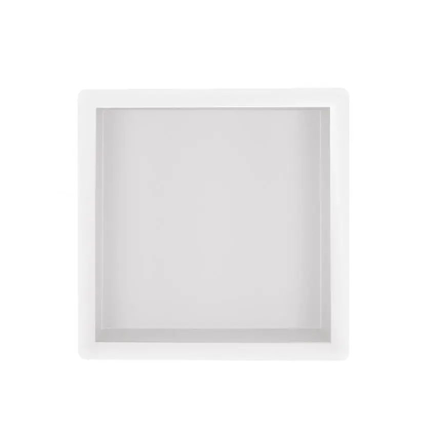 Stijlvolle Demis inbouwnis 30 x 30 x 10 mat voor Jouw Badkamer