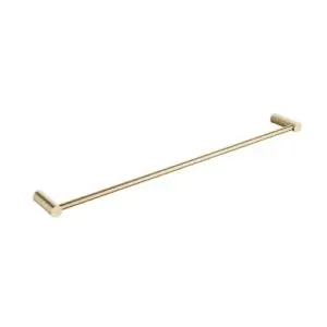 Ida enkele handdoekrek 60cm geborsteld messing