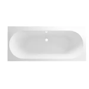 Wiesbaden Portus RD inbouw duo ligbad 180x80x49 cm mat wit