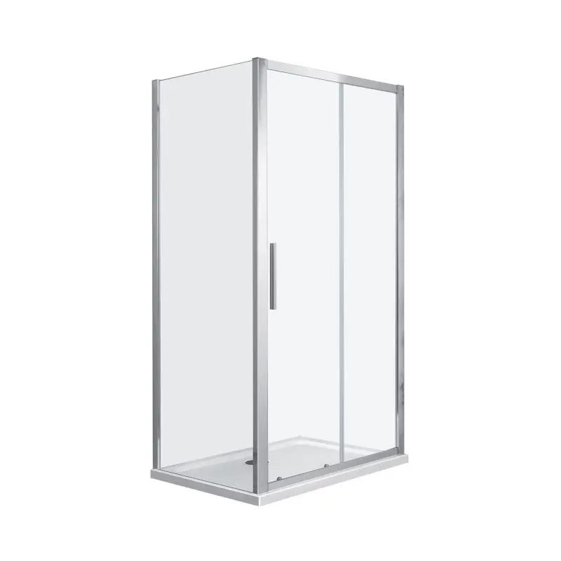 Douchecabine Brescia 120×90cm Chroom