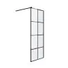 Inloopdouche Florence 80cm Zwart