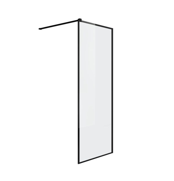 Inloopdouche Modena 110cm Zwart