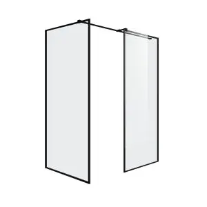 Inloopdouche Modena 120x90cm Zwart