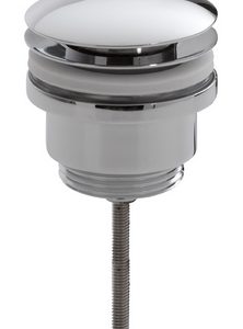 Caral clickwaste afvoerplug 5/4" chroom