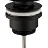 Caral clickwaste afvoerplug 5/4" mat zwart