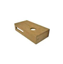 Oak planchet 40 x 21 x 10 cm rechts