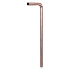 Dif Vloerbuis 750X220 Dia 32 Mat Rood Ko