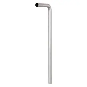 Dif Vloerbuis 750X220 Dia 32 Mat Chroom