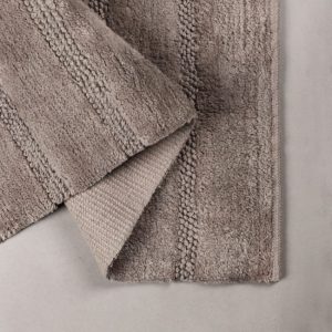 Dif Stripes Badmat 45X75Cm Taupe