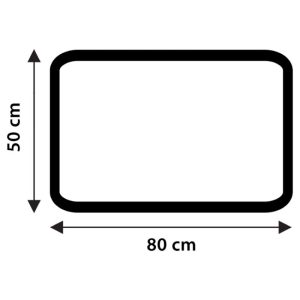 Dif Basics Badmat 50X80Cm Donkergrijs