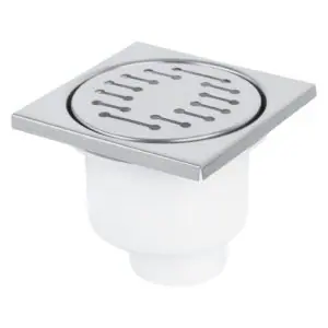 Dif Basic Doucheput 10X10 Onderuitlaat
