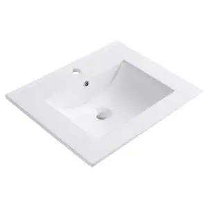 Dif Providence Wastafel Keramiek 60 Wit