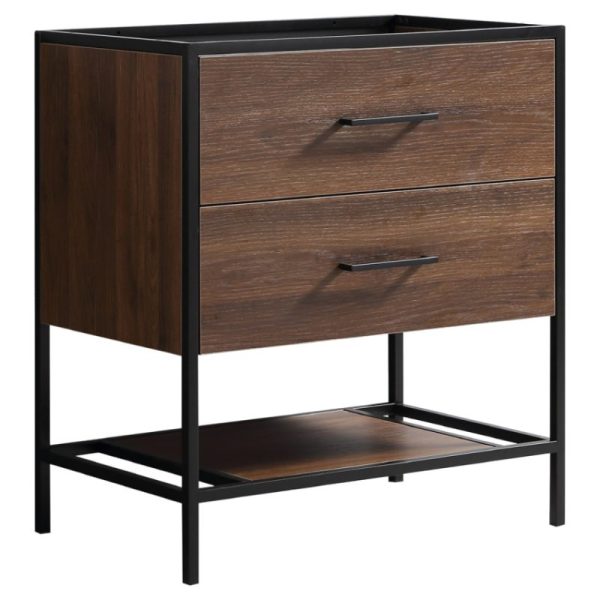 Dif Industrial Meubelset 75 Walnut Fsc