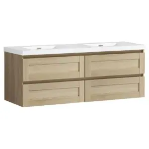 Dif Reno Wstafl Wit/Onderka 120 Eik Fsc