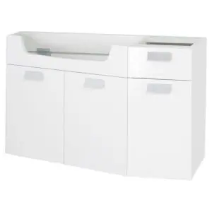 Fabulous Onderkast Hoekmodel Links Wit