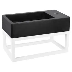 Dif Hura L Set Basalt Frame H12 W