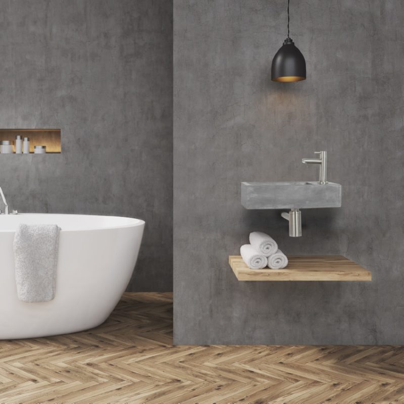 Dif Juti Fonteinset 38.5X18.5X9 Beton Dg