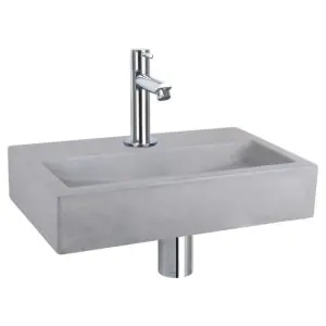 Dif Flat Fonteinset Beton Lg Recht Chroo