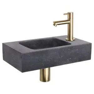 Dif Fonteinset Bombai Black Rec Mat Goud