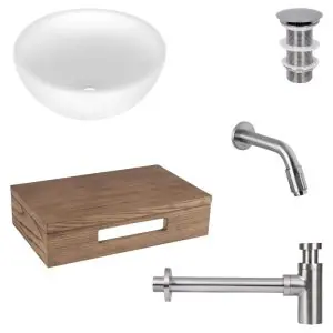 Dif Ruz Ker Wi 15Cm Muurk Wtp Bru Mt Chr
