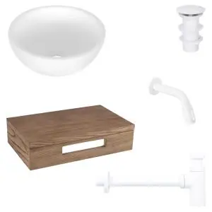 Dif Ruz Ker Wi 15Cm Muurk Wtp Bru Mt Wit