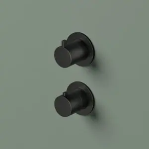 Afbouwdeel - Inbouw thermostaat met 2-weg stop-omstel MBP AC009EXTMBP