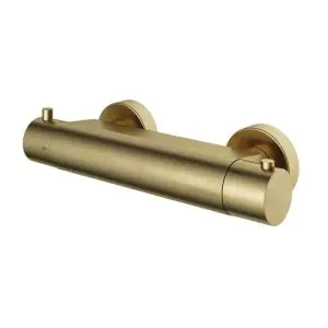 Thermostatische Douchemengkraan met 1/2" onderaansluiting BB - Living Colours vormen een Poetsbaar patina B008BB