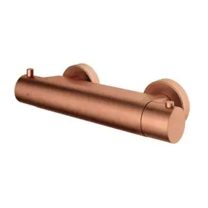 Thermostatische Douchemengkraan met 1/2" onderaansluiting BC - Living Colours vormen een Poetsbaar patina B008BC