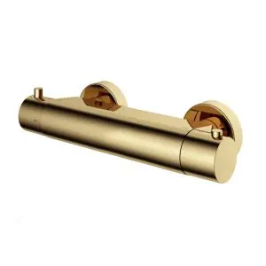 Thermostatische Douchemengkraan met 1/2" onderaansluiting NB - Living Colours vormen een Poetsbaar patina B008NB