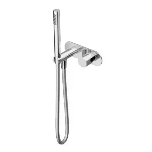 Inbouw stopkraan met doucheslang en handdouche CR