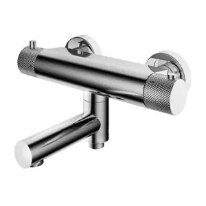 Hotbath Thermostatische badmengkraan met wegdraaibare omstel uitloop CR CX020CR