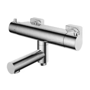 Hotbath Thermostatische badmengkraan met wegdraaibare omstel uitloop CR GL020CR