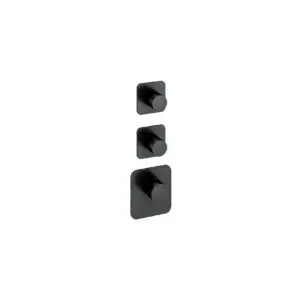 Afbouwdeel - Highflow Thermostaat met 2 stopkranen BGP PVD
