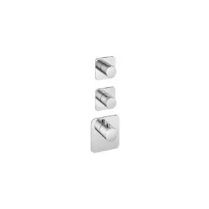 Afbouwdeel - Highflow Thermostaat met 2 stopkranen CR