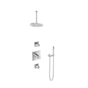 IBS 2 stopkranen 30cm plafondbuis 25cm hoofddouche IBS2CR34