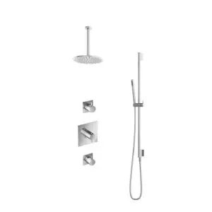 IBS 2 stopkranen 30cm plafondbuis glijstang IBS2CR37