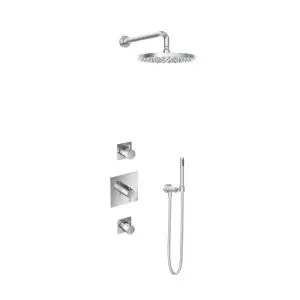 IBS 2 stopkranen 30cm hoofddouche IBS2CR5