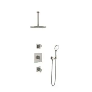 IBS 2 stopkranen 3s. handdouche 30cm plafondbuis 30cm hoofddouche IBS2GN135