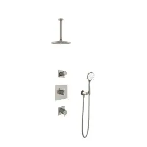 IBS 2 stopkranen 3s. handdouche 30cm plafondbuis IBS2GN13