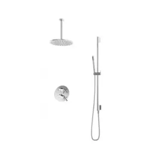 IBS 2-weg-omstel 30cm plafondbuis 25cm hoofddouche glijstang IBS3ACR347