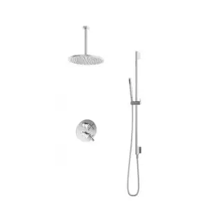 IBS 2-weg-omstel 30cm plafondbuis 30cm hoofddouche glijstang IBS3ACR357