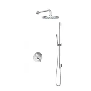 IBS 2-weg-omstel 30cm hoofddouche glijstang IBS3ACR57