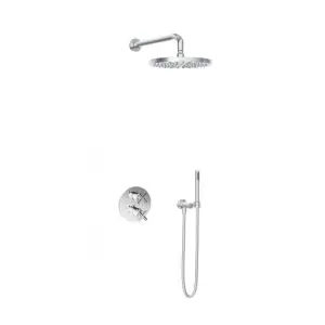 IBS 2-weg-omstel 30cm hoofddouche IBS3ACR5