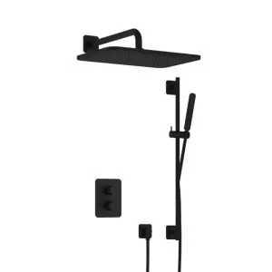 Complete thermostatische douche InBouwSet Gal met 2-weg stop-omstel met GL106 en Glijstang IBS40ABL57