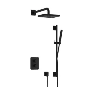 Complete thermostatische douche InBouwSet Gal met 2-weg stop-omstel met Glijstang IBS40ABL7