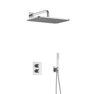 Complete thermostatische douche InBouwSet Gal met 2-weg stop-omstel met GL106 CR IBS40ACR5