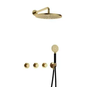 IBS CB7067 NB met 2 stopkranen met Ronde handdouche en M106 IBS70NB15