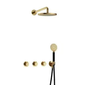 IBS CB7067 NB met 2 stopkranen met Ronde handdouche IBS70NB1