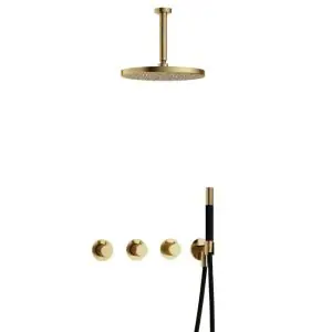 IBS CB7067 NB met 2 stopkranen met Plafondbuis 15 cm en M106 IBS70NB25